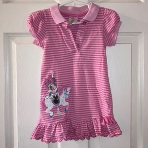 Disney baby Minnie Mouse pink dress size 18-24 months with diaper cover